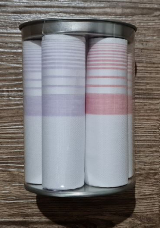 Damenstofftaschentuch 6er Set